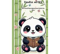 PANDA NOTES: Un carnet trop mignon pour toutes tes idées