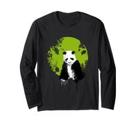 Panda Oso Clima Ambiente Save The World depresión Triste Manga Larga