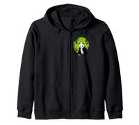 Panda Oso Clima Ambiente Save The World depresión Triste Sudadera con Capucha