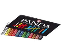 Panda Pack of 12 Grease Crayons, Pattern (Importación USA)
