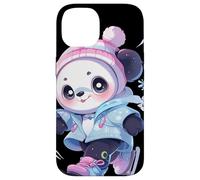 Panda Patinaje Artístico Patines Hielo Patines Carcasa para iPhone 14