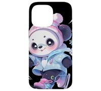 Panda Patinaje Artístico Patines Hielo Patines Carcasa para iPhone 14 Pro MAX