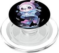 Panda Patinaje Artístico Patines Hielo Patines PopSockets PopGrip para MagSafe