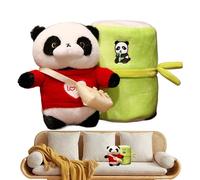 Panda Peluche Animal - Soft Panda Plush Toy | Juguetes de peluche lindo Pandas benefd | Cojín de 27 cm para sofá cama, decoración única del hogar para dormitorio, sala de estar baño baño