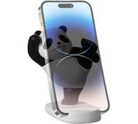 Panda Phone Stand - Cartoon Animal Desktop Holder, Non Slip Stable Mobile Support Bracket, Cute Decorative Desk Accessory For Smartphone Viewing | For Office Home Study Table Streaming Video And Daily