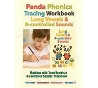 Panda Phonics Tracing Workbook Long Vowels & R-controlled Sounds (Panda Phonics: Bam & Lumi's Alphabet Adventure)