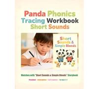 Panda Phonics Tracing Workbook Short Sounds (Panda Phonics: Bam & Lumi's Alphabet Adventure)