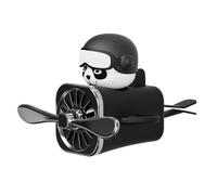Panda Pilot - Ambientadores para coche, ambientadores de coche con 1 tableta de fragancia, novedosa decoración de coche, accesorios de coche para familiares y amigos