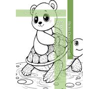 Panda Playtime: A Zentangle Coloring Adventure: 75 Playful Animal Patterns of Humor, Friendship, and Fun in Zentangle Style for Relaxation and Creativity