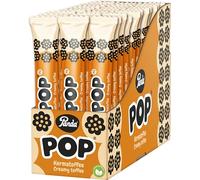Panda ® Pop | Caramelo cremoso | Barra de regaliz rellena de agua con interior sabor a crema de caramelo | Sabor y tamaño perfectos | Vegano | Paquete de 36 barras de 22 g x 36 barras
