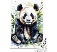 Panda Puzzle De 1000 Trozos Papel Grueso Rompecabezas Compatible con Tabla Noche De Juegos En Familia Horas Entretenimiento 70x50cm/1000pcs