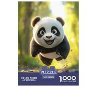 Panda Puzzle Imposible,desafío for Adults Entretenimiento Creativo 1000 Piezas Obra De Arte De Juego De para Adultos, Regalos A Partir De 14 Años 38x26cm/1000pcs