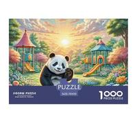 Panda Puzzles 1000 Pièces Pour Adultes Sur Le Thème De Animal De Qualité Supérieure Jeu Éducatif Parfait Pour Les Amateurs 70x50cm/1000pcs