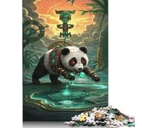 Panda Puzzles Imposible,desafío for Adults Entretenimiento Creativo 1000 Piezas Obra De Arte De Juego De para Adultos Y Niños 1000pcs (38x26cm)
