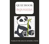 Panda Quiz Word Search:: Funny Big Word Search Books For Adults, Senior, Puzzles Book For Anxiety Relief And Relaxation.