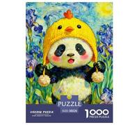 Panda Rompecabezas 1000 Piezas Animals - Decoración Sofisticada, Impresión Mate, Regalo Coleccionistas, 38x26cm/1000pcs