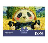 Panda Rompecabezas 1000 Piezas Animals - Desafío para Adultos, Impresión HD Mate, Decoración Mural, Caja Regalo, 70x50cm/1000pcs