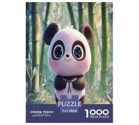 Panda Rompecabezas Imposible,desafío for Adults Entretenimiento Creativo 1000 Piezas Obra De Arte De Juego De para Adultos Y Niños Mayores De 12 Años 38x26cm/1000pcs