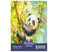 Panda Rompecabezas Imposible,desafío for Adults Juego EduGatoivo 1000 Piezas Obra De Arte De Juego De para Adultos Y Niños Mayores De 12 Años 70x50cm/1000pcs
