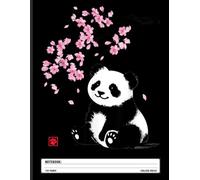 Panda Sakura Notebook: Cute Panda with Cherry Blossom Aesthetic - Japanese Theme Journal for Nature Lovers, Girls, and Artists