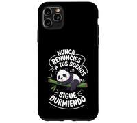 Panda Sigue Durmiendo Divertido Motivadora Sueños Siesta Carcasa para iPhone 11 Pro MAX