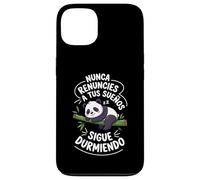Panda Sigue Durmiendo Divertido Motivadora Sueños Siesta Carcasa para iPhone 13