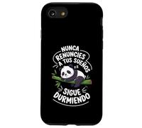 Panda Sigue Durmiendo Divertido Motivadora Sueños Siesta Carcasa para iPhone SE (2020) / 7/8
