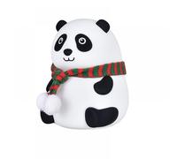 Panda Silicone Light, Usb Charging Colorful, Pat Night Light, Led Children's Cute Cartoon Red Panda Night Light, Cute Led Lamps for Teen Girls Bedroom