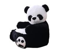 Panda Silla - Lindo Sofá de Peluche para niños, Sillón de Peluche para Animales, Cojín de diseño Panda | Muebles de Apoyo para niños y niñas, Ideales para Leer, Jugar y como decoración de la