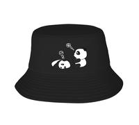 Panda Sombrero De Sol Safari Hat Protección UV ala Ancha Verano Plegable Pesca Senderismo Gorra Transpirable Boonie Hat para Hombre Mujer