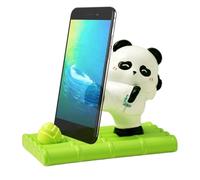 Panda Soporte de Teléfono Puerta - Adornos de Mesa Soporte de Teléfono, Cómodo y Amigo de Viajes, para Smartphone para Animales de Resina Accesorio de Escritorio del Titular del Titular del