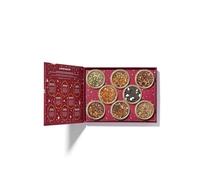 Panda Tea - Cofre con 8 Latas de Tés e Infusiones Ecológicas a Granel | Caja Regalo | Surtido Festivo | Té Negro y Rooibos | Idea de Regalo
