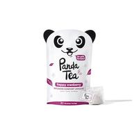 Panda Tea - Happy Cranberry | Infusión Drenante Ecológica | 28 Bolsitas | Hibisco, Ortiga, Diente de León y Arándano Rojo | Detox Natural y Bienestar Urinario