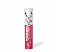 Panda Tea - Hidratación y Energía | Hibisco y Limón | 20 Pastillas Sin Azúcar | Electrolitos para una Hidratación Óptima | Ideal para el Deporte y el Día a Día