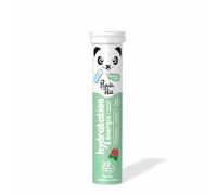 Panda Tea - Hidratación y Energía | Menta y Frambuesa | 20 Pastillas Sin Azúcar | Electrolitos para una Hidratación Óptima | Ideal para el Deporte y el Día a Día