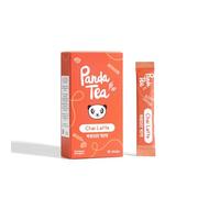 Panda Tea - Hojicha Ecológico en Sticks | 10 Sticks de Hojicha en Polvo | Té Verde Japonés Tostado para Llevar | 100% Natural y Certificado Ecológico | Polvo Fino para Lattes (Chai)