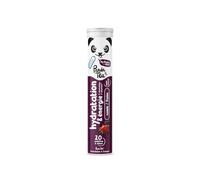 Panda Tea - Pastillas de Hidratación y Energía | Grosella Negra y Fresa | 20 Pastillas Sin Azúcar | Electrolitos para una Hidratación Óptima | Ideales para el Deporte y el Día a Día