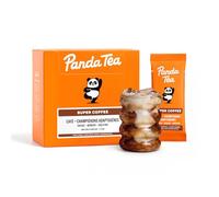 Panda Tea - Super Coffee en Sticks | Café Soluble con Hongos Adaptógenos | Mezcla de Café y Hongos Adaptógenos (Melena de León, Reishi y Cordyceps) | Energía, Digestión y Concentración | Sin Azúcar |