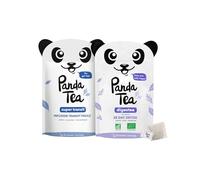 Panda Tea - Super Transit & Digestea | Infusiones Ecológicas para la Digestión | 2 x 28 Bolsitas de Muselina | Infusión para el Tránsito Intestinal y la Hinchazón Abdominal | Bienestar 100% Natural