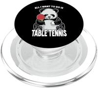 Panda Tenis de Mesa All I Want To Do Is Funny Bear Player PopSockets PopGrip para MagSafe