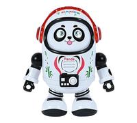 Panda Toys - Juguetes interactivos para gatear y bailar, eléctricos, lindos juguetes musicales para bebés con luces geniales, 3 modos de tiempo boca abajo, Panda para niñas y niños, gateando, int