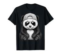 Panda with Sunglasses Graphic Motif Animal Funny Panda Bear Camiseta