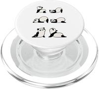Panda Yoga for Lower Back PopSockets PopGrip para MagSafe