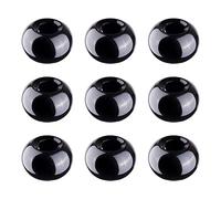 PandaHall 100 cuentas europeas de cristal con agujero grande, 15 x 10 mm, arandela espaciadora de perlas móviles, para pulsera de malla de serpiente europea, 100 unidades
