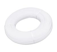 PandaHall 55 m/60 yardas de poliéster deshuesado para coser 10 mm de plástico blanco deshuesado de costura a través de baja densidad para vestido de novia corsé vestidos de novia de enfermería