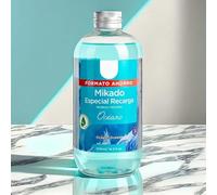 PANDAHOME Ambientador Mikado Reposición 500ML - Recarga de Aroma Natural y Equilibrado OCEANO Pack de 3