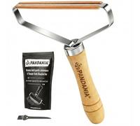 PANDANIA - Escobilla de pelo animal, cepillo de alfombra antipelos para perro, gato, afeitadora antibuloche manual de prenda, limpiador de pelusa, quitar el pelo del sofá, asiento de coche - incluido