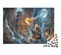PandaRompecabezas Clásico De 1000 Piezas Cartón Reciclado Pabellón Antiguo Coordinación Ojo-Mano Adolescentes 12+, Tiempo Libre, Regalo De Cumpleaños 38x26cm/1000pcs