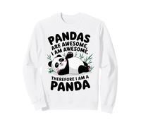 Pandas Are Awesome I Am Awesome Funny Panda Quote Sudadera
