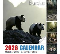 Pandas Calendar 2026: A year full of tumbling cubs and slow-moving charm